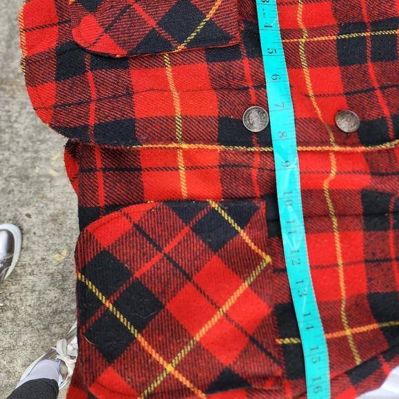 Vintage Pins and Needles plaid blazer 8-10 - Picture 3 of 10